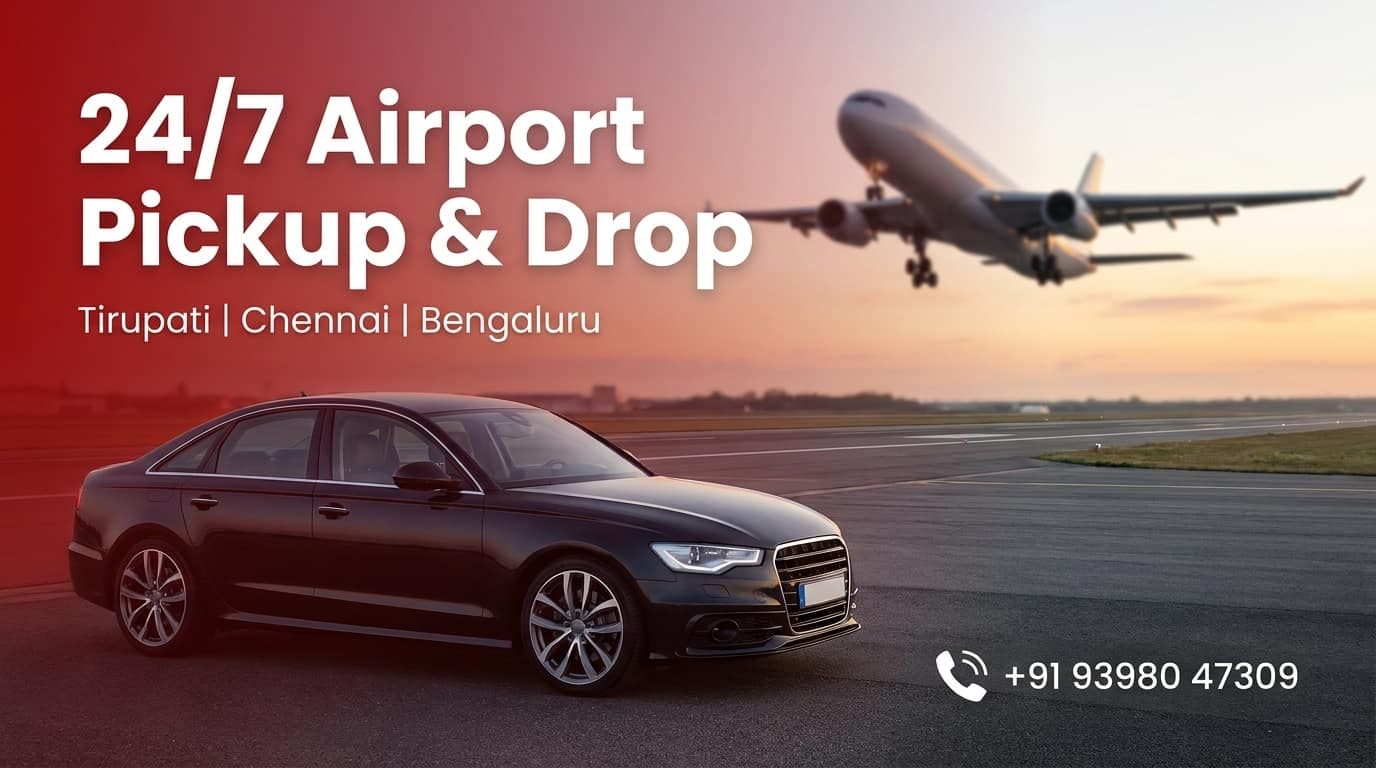 Airport Transfer Service | Cab in Tirupati, Tirupati cabs, Tirupati taxi service